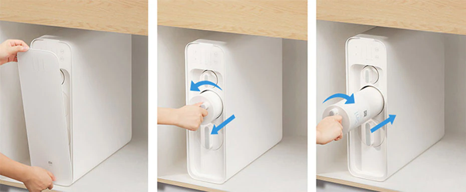 Cách thay lõi lọc Máy lọc nước Xiaomi S1 800G MR834