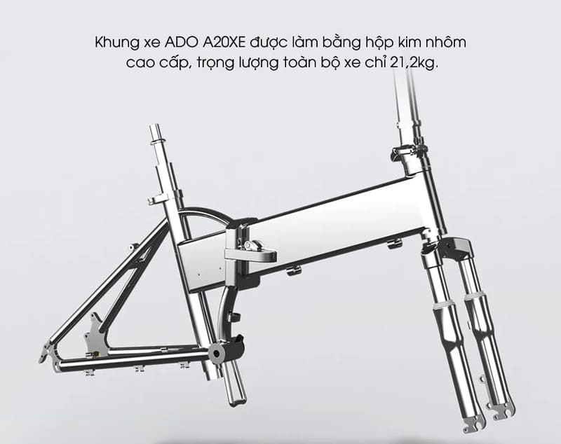 khung Xe đạp trợ lực điện ADO A20XE