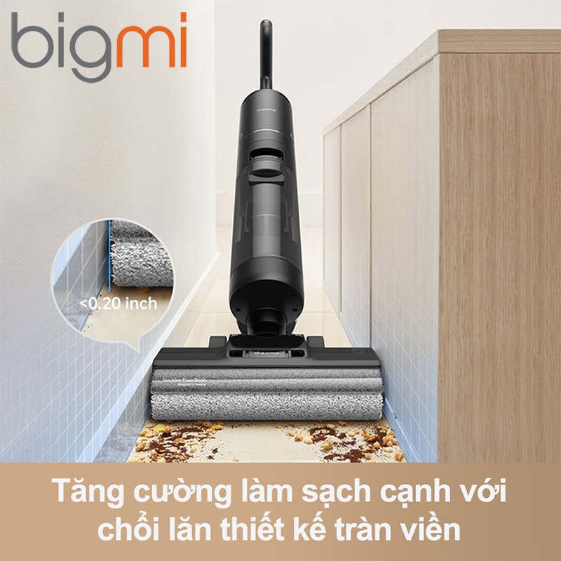 May hut bui lau nha kho uot Dreame H12 Pro Bigmi 2