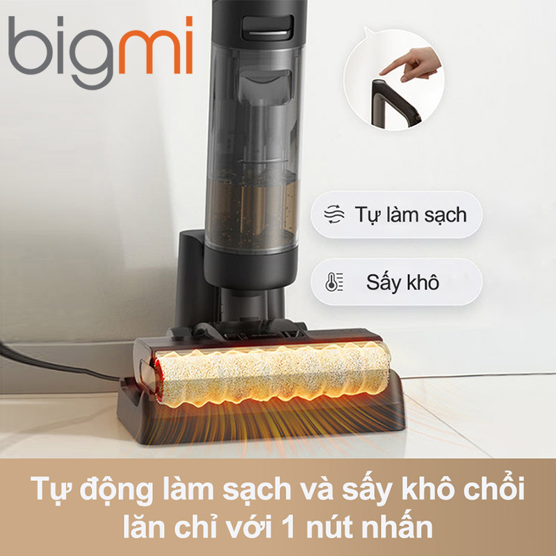 May hut bui lau nha kho uot Dreame H12 Pro Bigmi 9