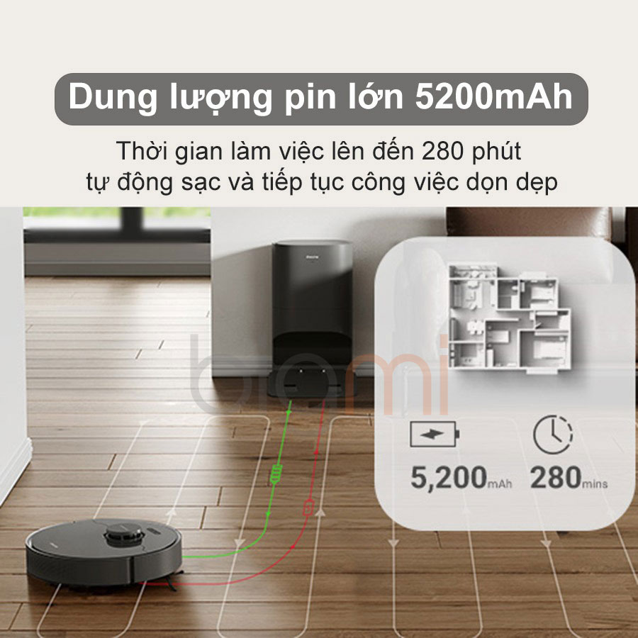 Robot hut bui lau nha Dreame D10S Plus 12