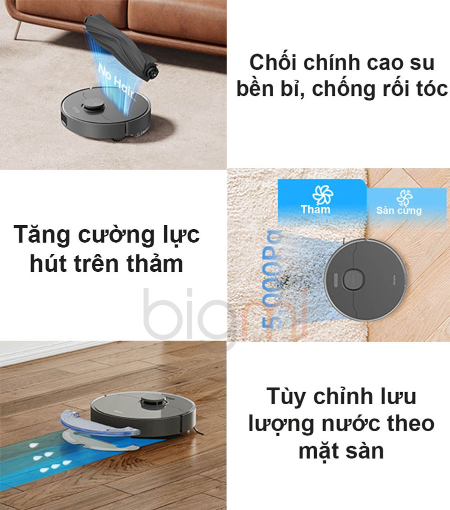 Robot hut bui lau nha Dreame D10S Plus 8