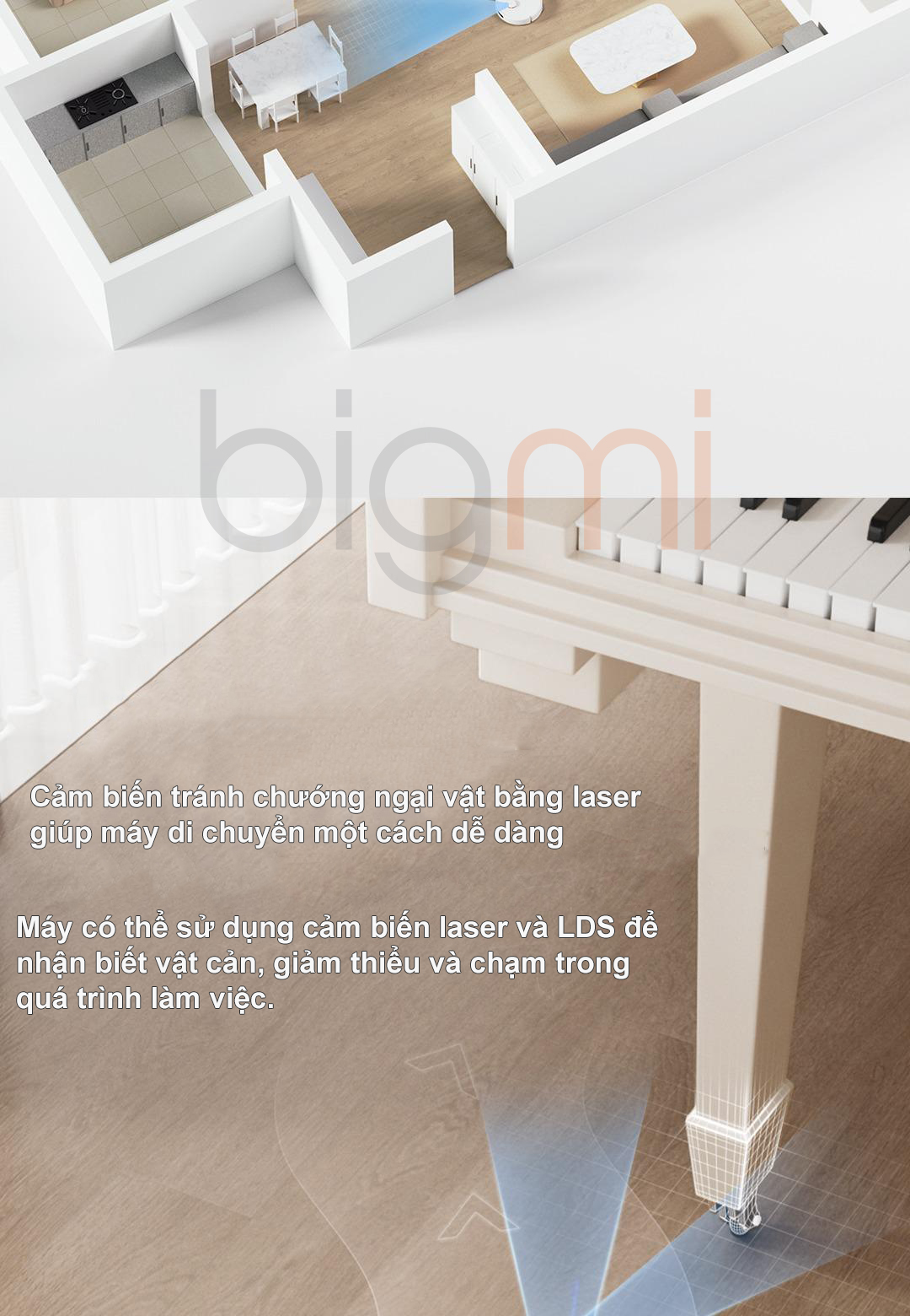 Robot hut bui lau nha Xiaomi Mijia 2 thong minh Model 2023 20