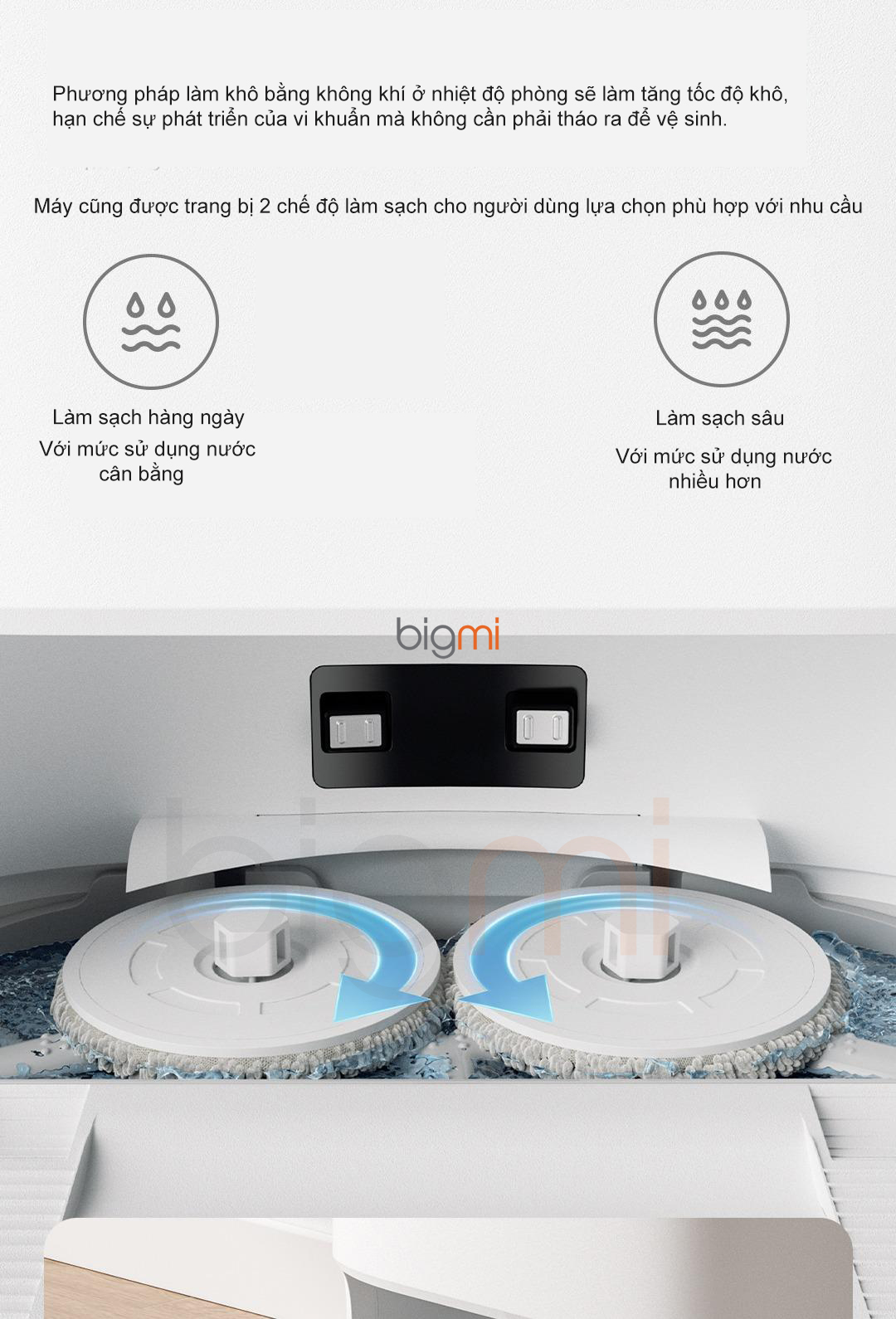 Robot hut bui lau nha Xiaomi Mijia 2 thong minh Model 2023 4