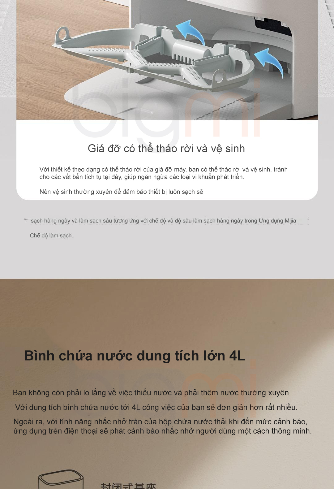 Robot hut bui lau nha Xiaomi Mijia 2 thong minh Model 2023 5