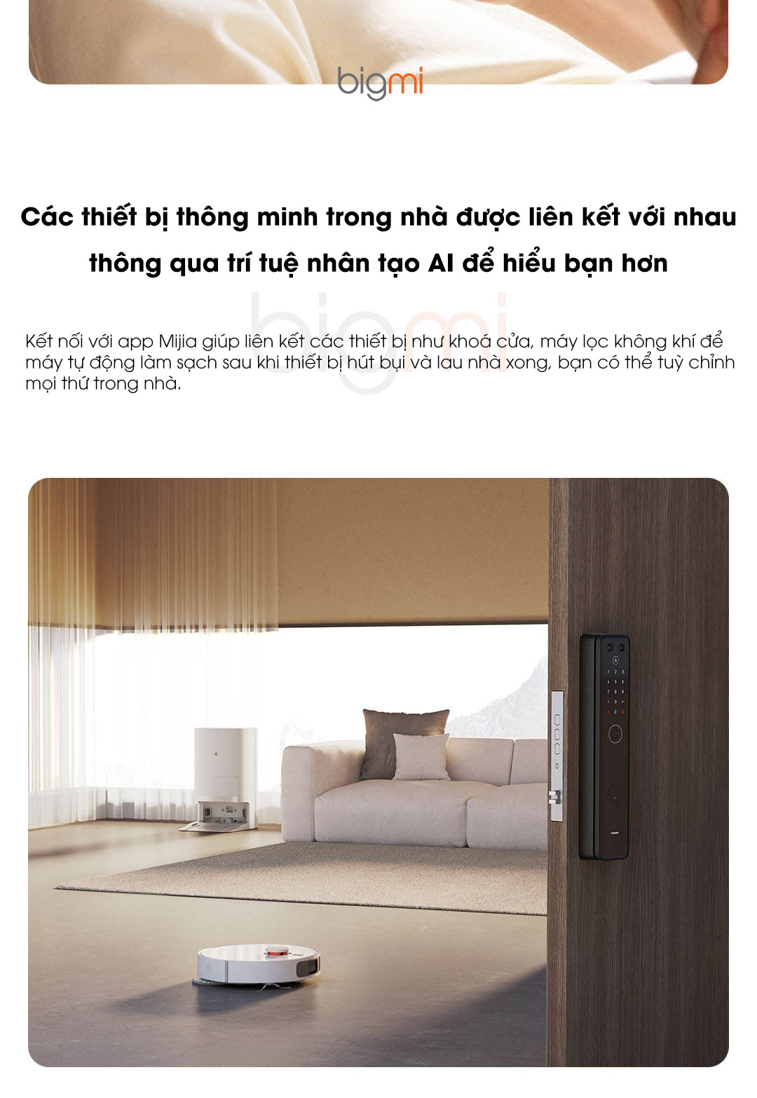Robot hut bui Xiaomi Mijia Infinite Vacuum Mop 2 23