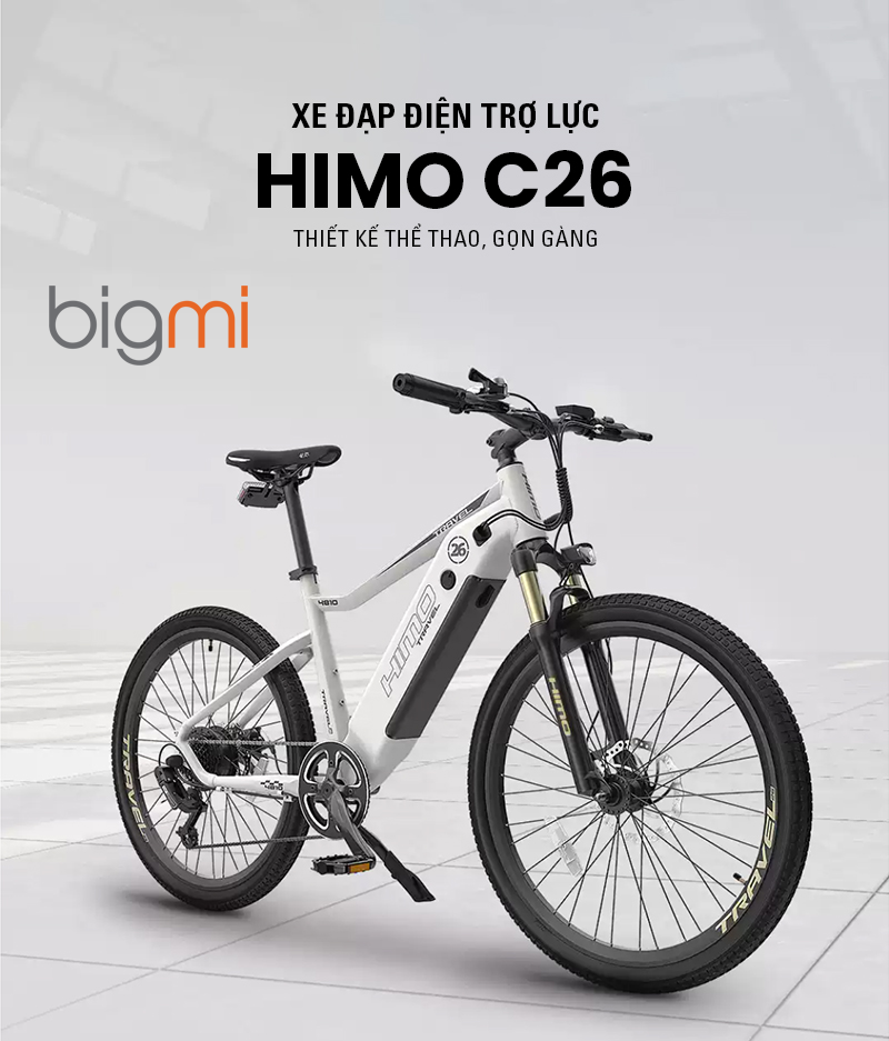 Xe đạp trợ lực điện Xiaomi HIMO C26 model 2023