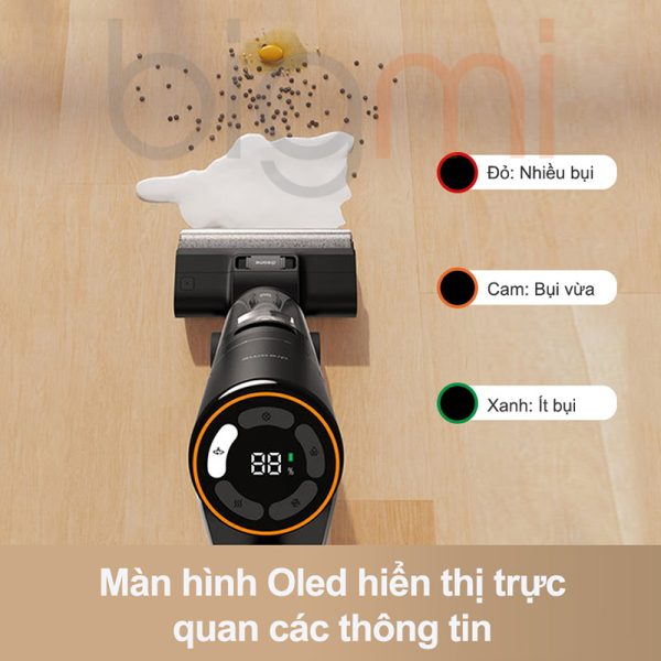 May hut bui lau nha kho uot Dreame H12 Pro Bigmi 5