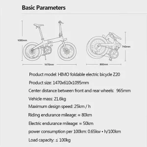 xiaomiviet.vn xe dap dien tro luc xiaomi himo z20 xe dap dien tro luc xiaomi himo z20 1 1